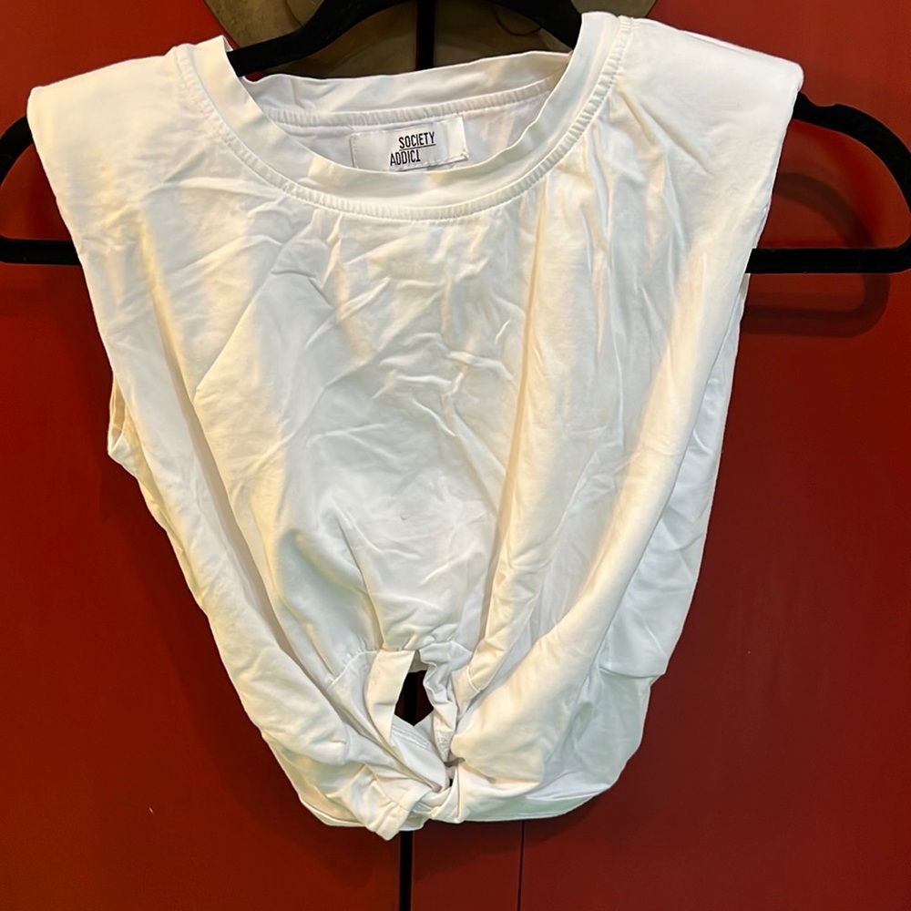 Society Addict Baird Top White size XS